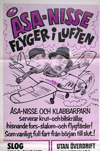 Cartel de Åsa-Nisse flyger i luften