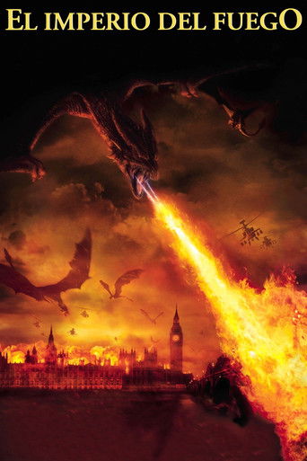Cartel de El imperio del fuego