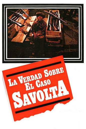 Cartel de La verdad sobre el caso Savolta