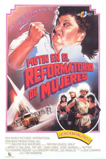 Cartel de Motín en el reformatorio de mujeres