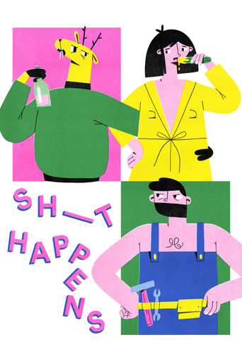 Cartel de Sh_t Happens