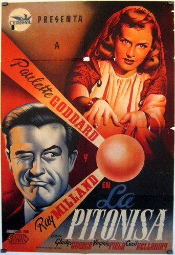 Cartel de La pitonisa