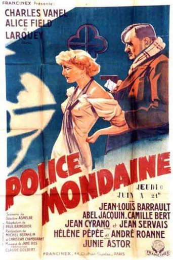 Cartel de Police mondaine