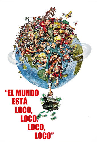 Cartel de El mundo está loco, loco, loco, loco