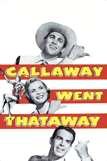 Cartel de Callaway Went Thataway