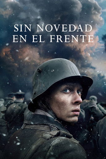 Cartel de Sin novedad en el frente