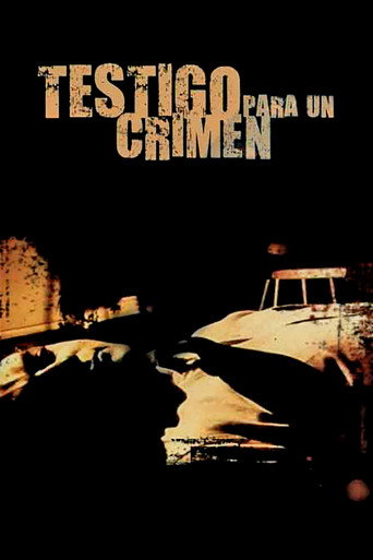 Cartel de Testigo para un Crimen