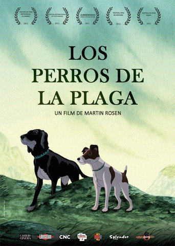 Cartel de Los perros de la plaga