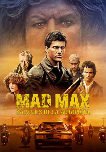 Cartel de Mad Max. Salvajes de la autopista