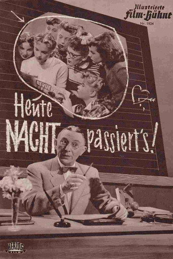 Cartel de Heute nacht passiert’s