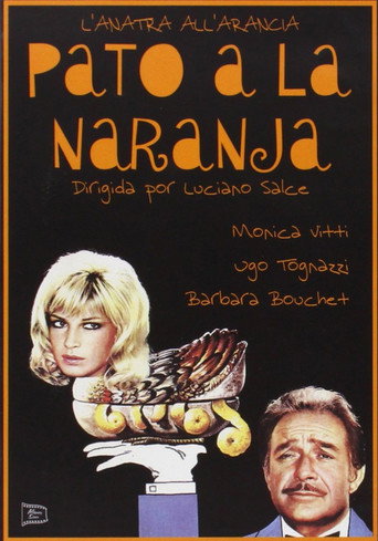 Cartel de Pato a la naranja