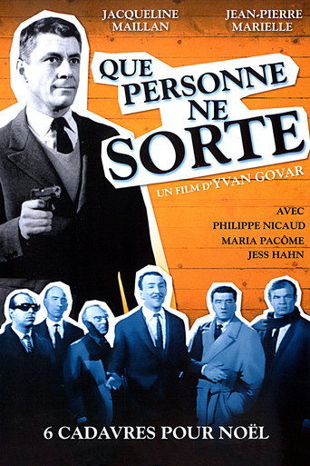 Cartel de Que personne ne sorte