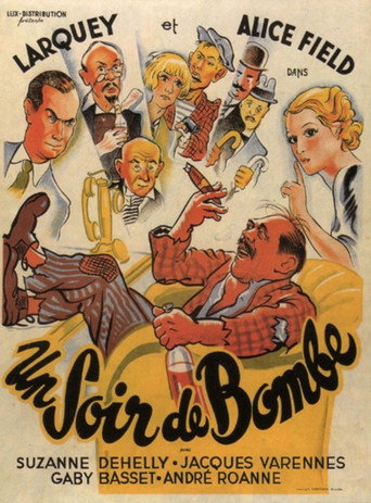 Cartel de Un soir de bombe