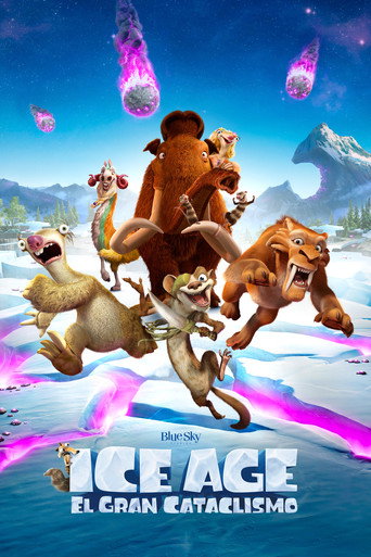 Cartel de Ice Age: El gran cataclismo