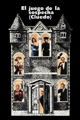 Cartel de El juego de la sospecha (Cluedo)