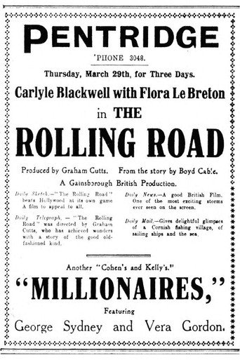 Cartel de The Rolling Road