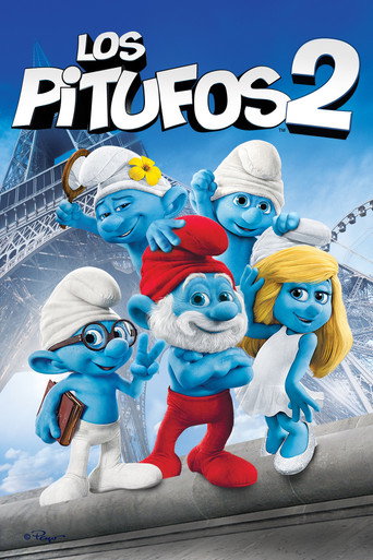 Cartel de Los pitufos 2