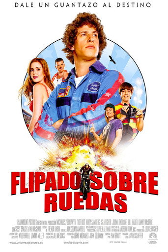 Cartel de Flipado sobre ruedas