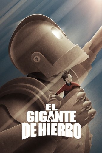 Cartel de El gigante de hierro