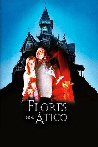 Cartel de Flores en el ático