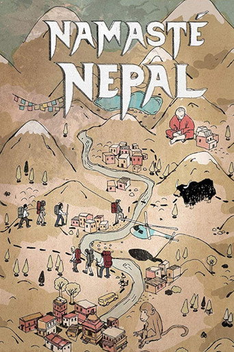 Cartel de Namaste Nepal