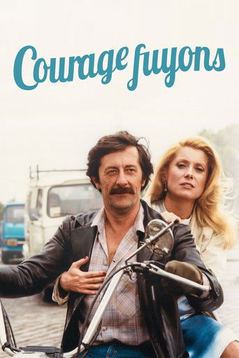 Cartel de Courage fuyons