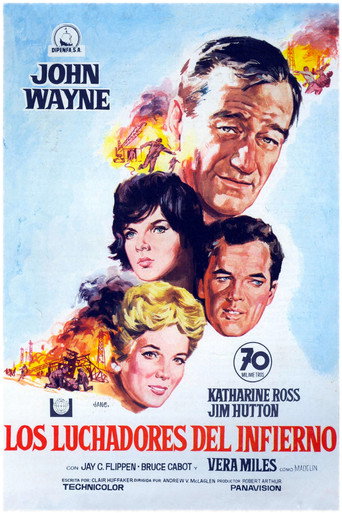 Cartel de Los luchadores del infierno