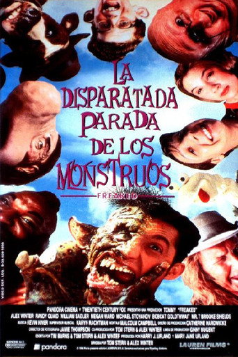 Cartel de La disparatada parada de los monstruos
