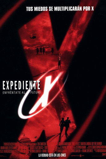Cartel de Expediente X: Enfréntate al futuro
