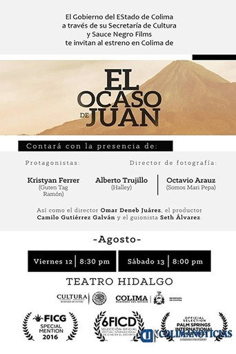 Cartel de El ocaso de Juan