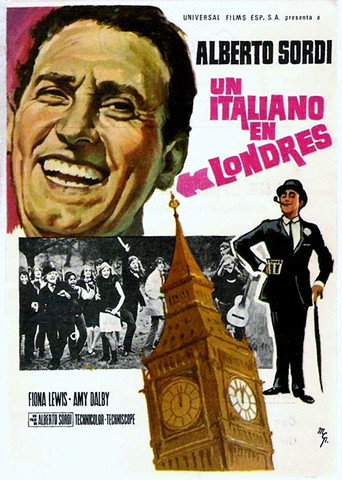 Cartel de Un italiano en Londres