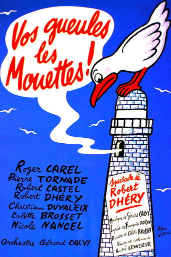 Cartel de Vos gueules les mouettes