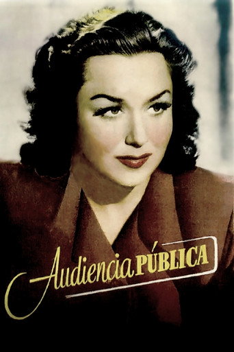 Cartel de Audiencia pública