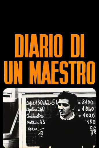 Cartel de Diario di un maestro