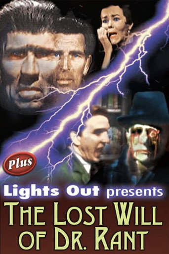 Cartel de The Lost Will of Dr. Rant
