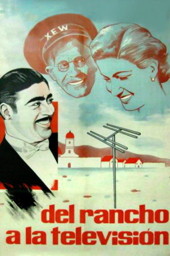 Cartel de Del rancho a la televisión
