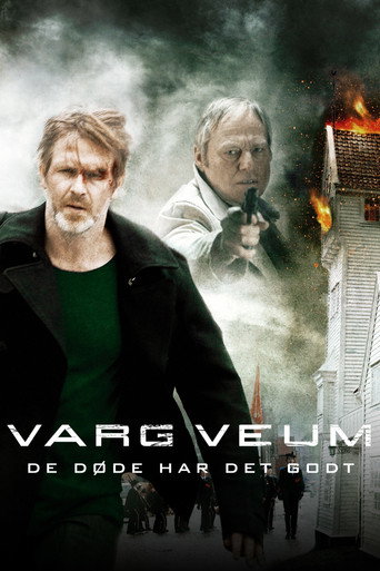 Cartel de Varg Veum - Los muertos lo tienen facil