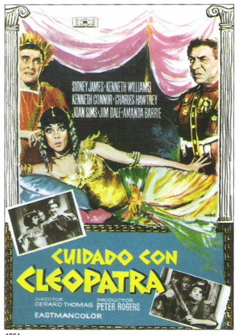 Cartel de Cuidado con Cleopatra