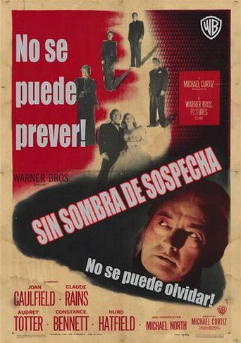Cartel de Sin sombra de sospecha