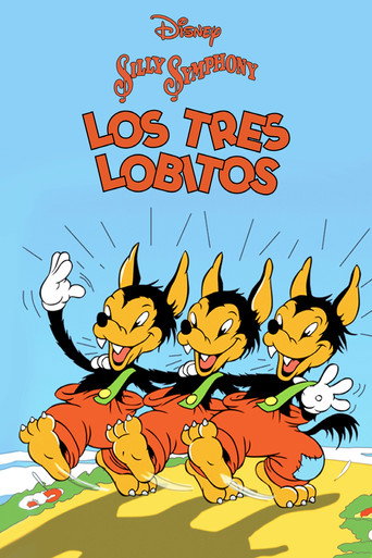Cartel de Los tres lobitos