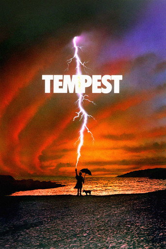 Cartel de La tempestad