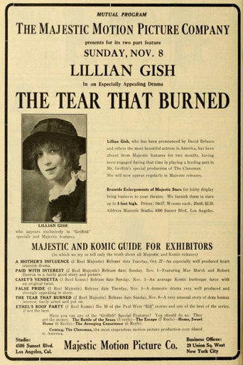 Cartel de The Tear That Burned