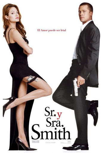 Cartel de Sr. y Sra. Smith