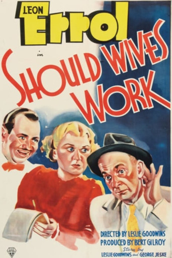 Cartel de Should Wives Work?