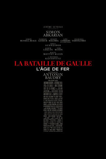 Cartel de La Bataille de Gaulle : L’âge de fer