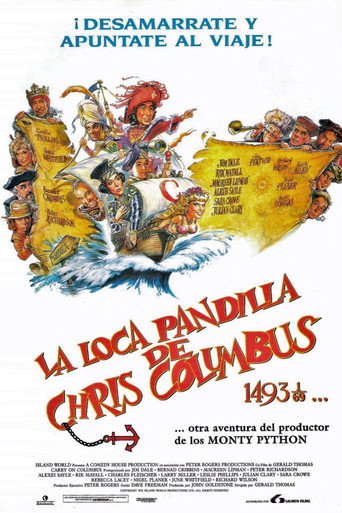 Cartel de La loca pandilla de Chris Columbus