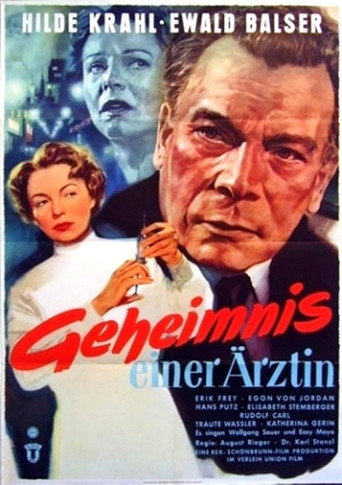 Cartel de Geheimnis einer Ärztin