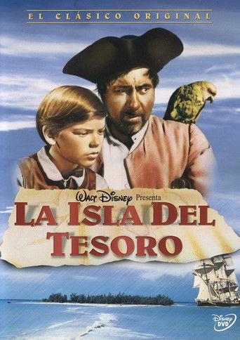 Cartel de La isla del tesoro