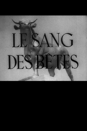 Cartel de La sangre de las bestias