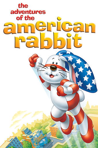Cartel de Las aventuras del conejo americano